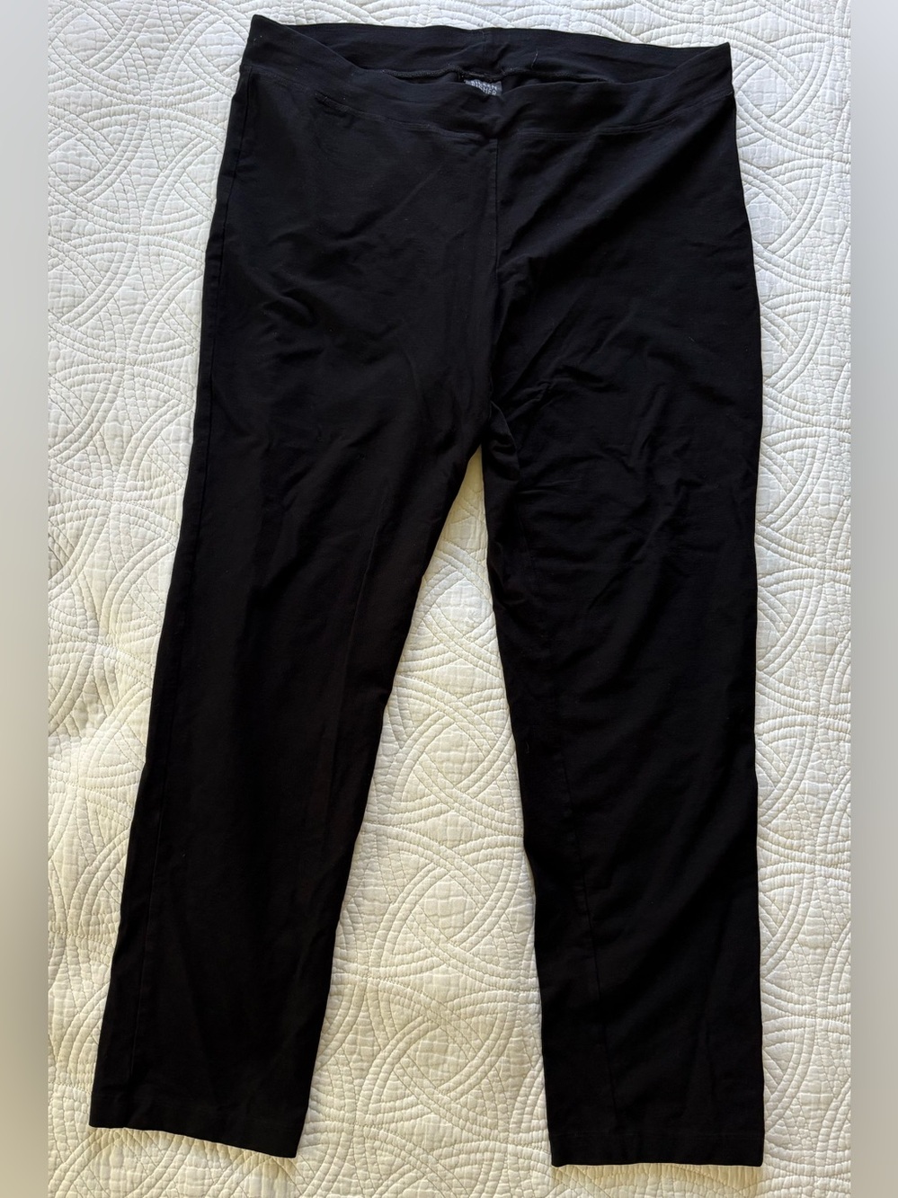 Eileen Fisher Stretch Crepe Ankle Pant Medium - Picture 4 of 9